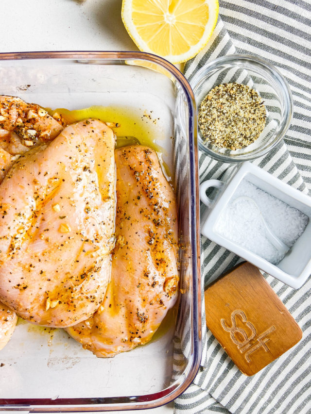 Easy Lemon Pepper Chicken Recipe Life S Ambrosia