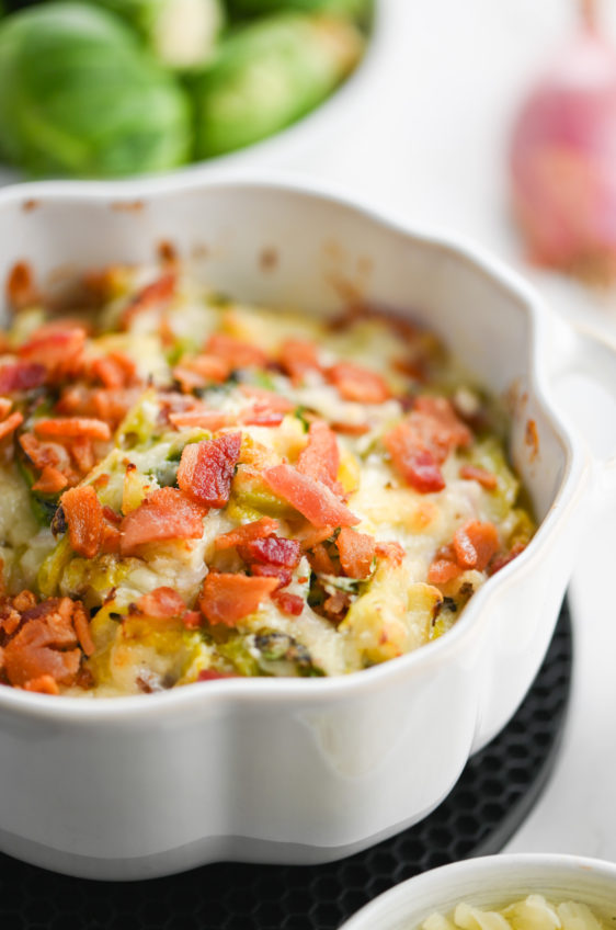 Cheesy Brussels Sprouts Dip