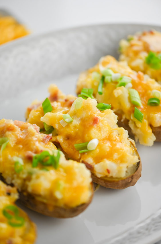 Cheesy Twice Baked Potatoes