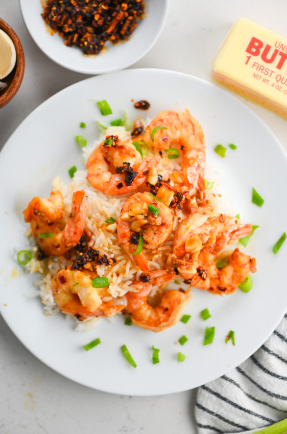 Chili Crisp Shrimp