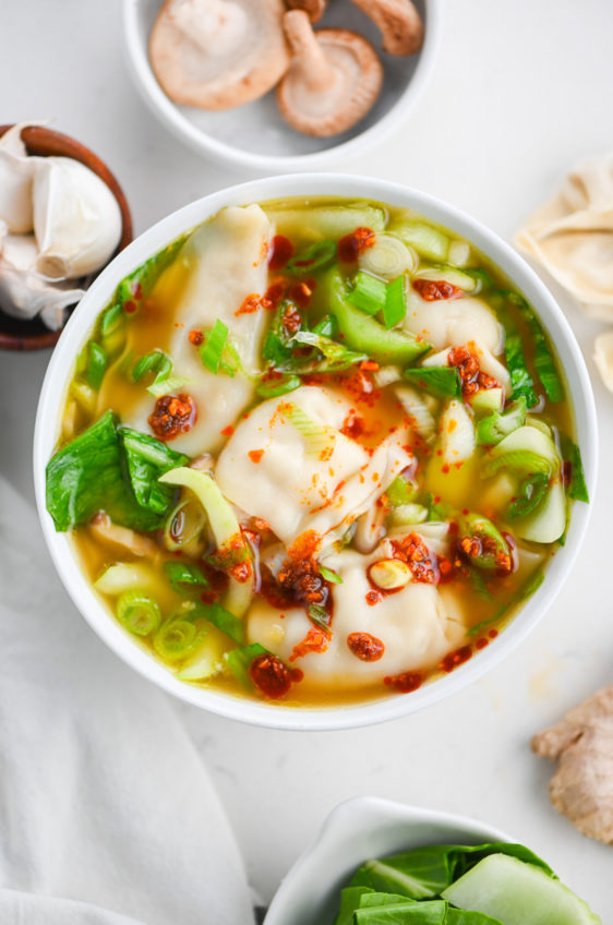 Easy Potsticker Soup