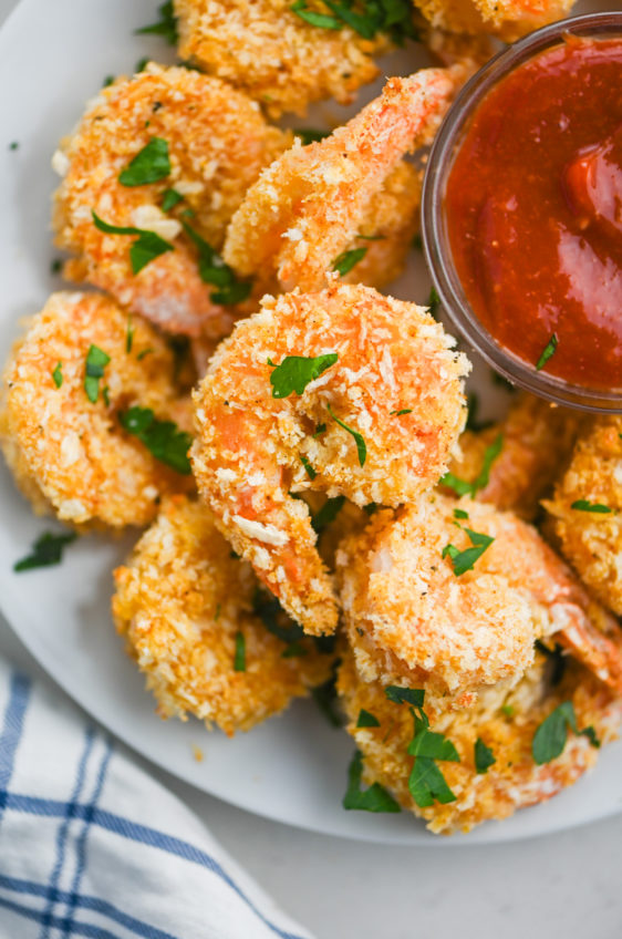 Crispy Oven Baked Shrimp