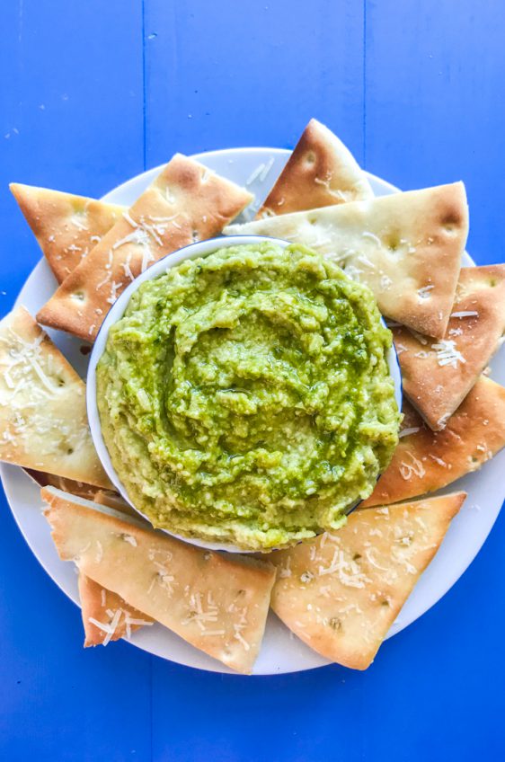 Pesto White Bean Dip