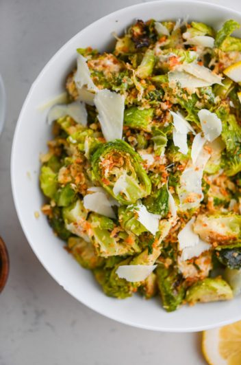 Roasted Brussels Sprouts Caesar