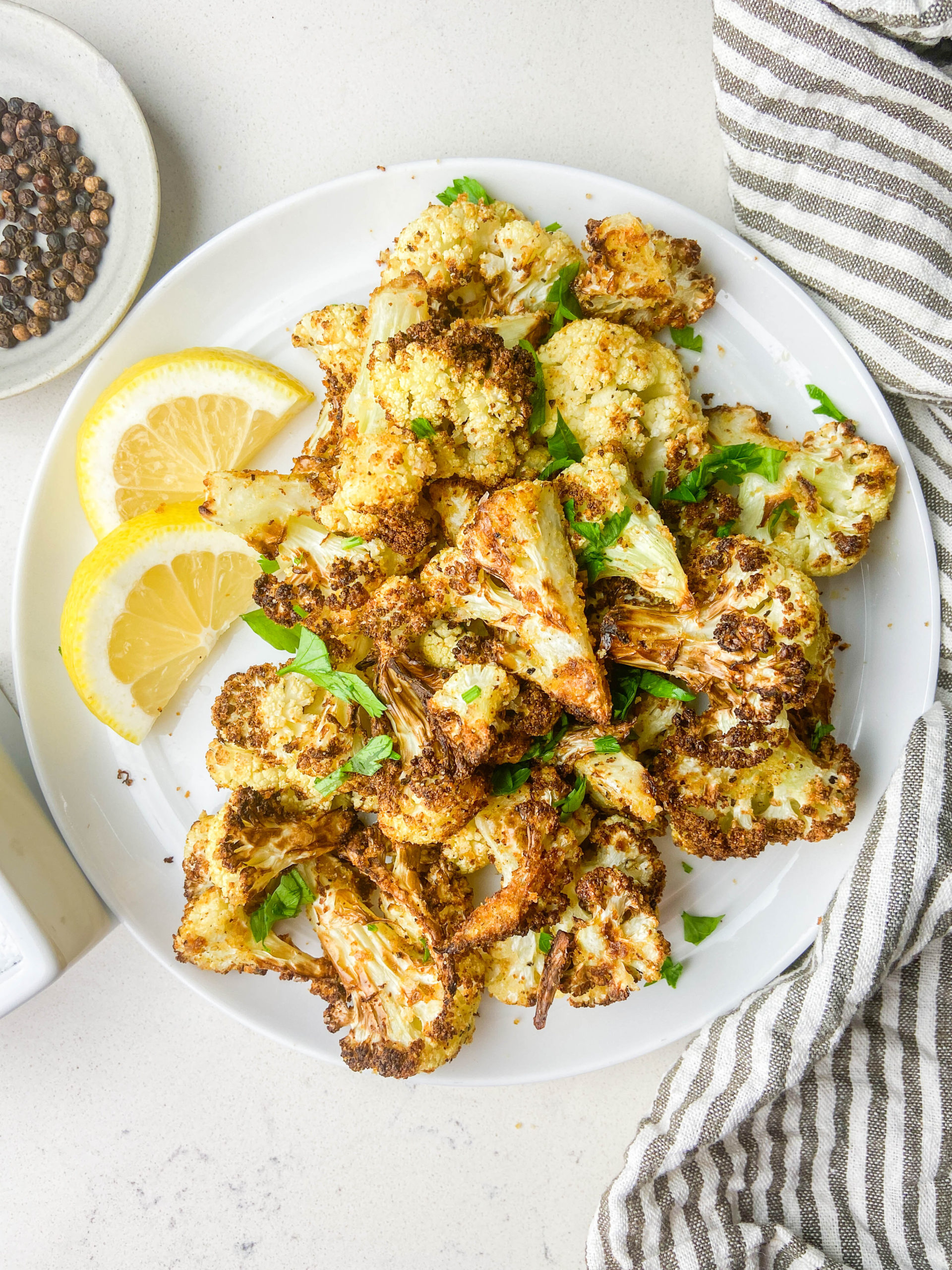 Air Fryer Cauliflower Recipe | Vegetarian Side Dish | Life's Ambrosia