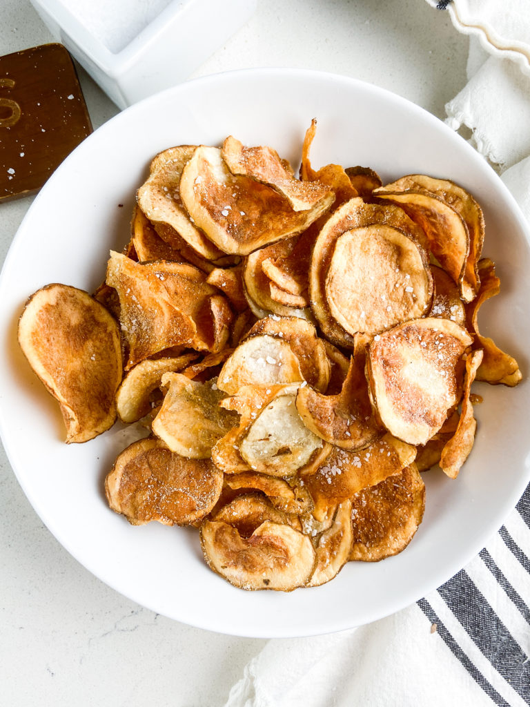 Air Fryer Potato Chips Recipe Only 3 ingredients! Life's Ambrosia