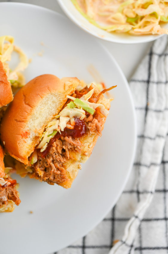 BBQ Pulled Pork Sliders - Life's Ambrosia