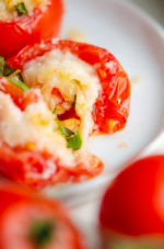 Baked Tomatoes Recipe | Stuffed Campari Tomatoes | Life's Ambrosia