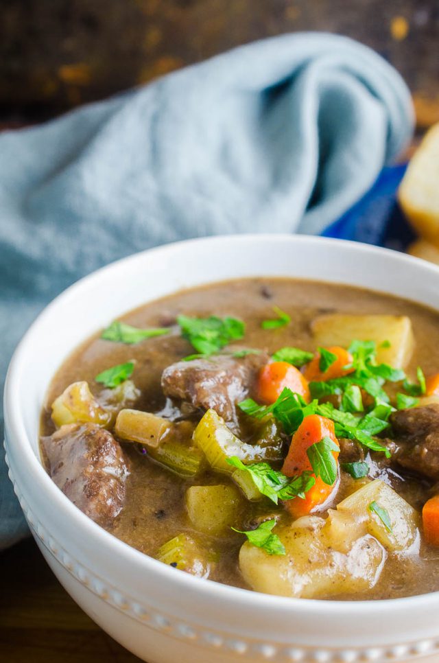 Beef Stew with Red Wine - Best Beef Stew Recipe - Life's Ambrosia