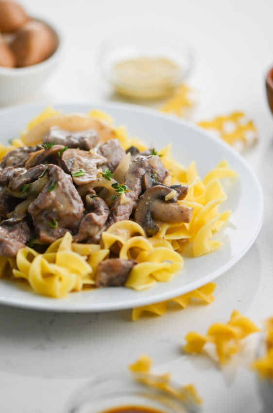 Beef Stroganoff