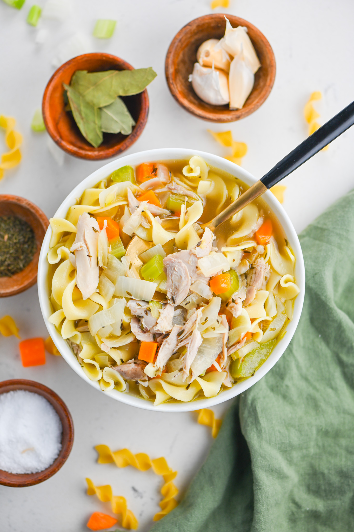 Hearty Chicken Noodle Soup with Potatoes Recipe