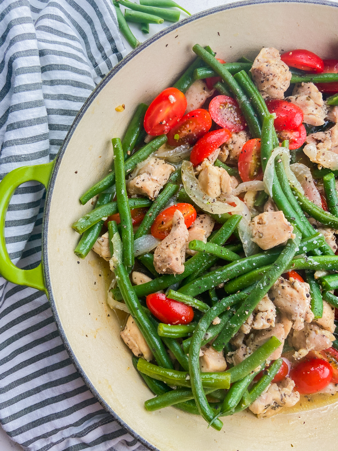 Chicken and Green Beans Recipe | Life's Ambrosia