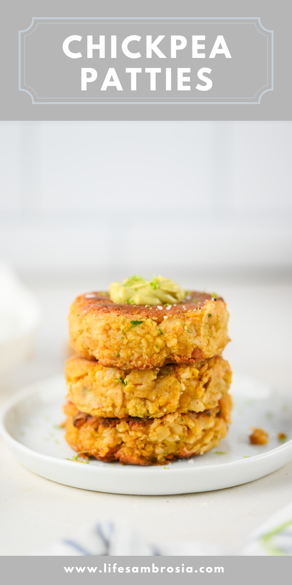 Chickpea Patties - Life's Ambrosia