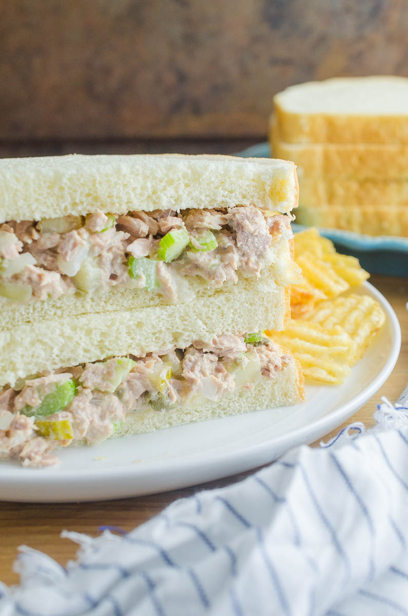 Classic Tuna Salad Recipe - Easy Tuna Salad Recipe - Life's Ambrosia