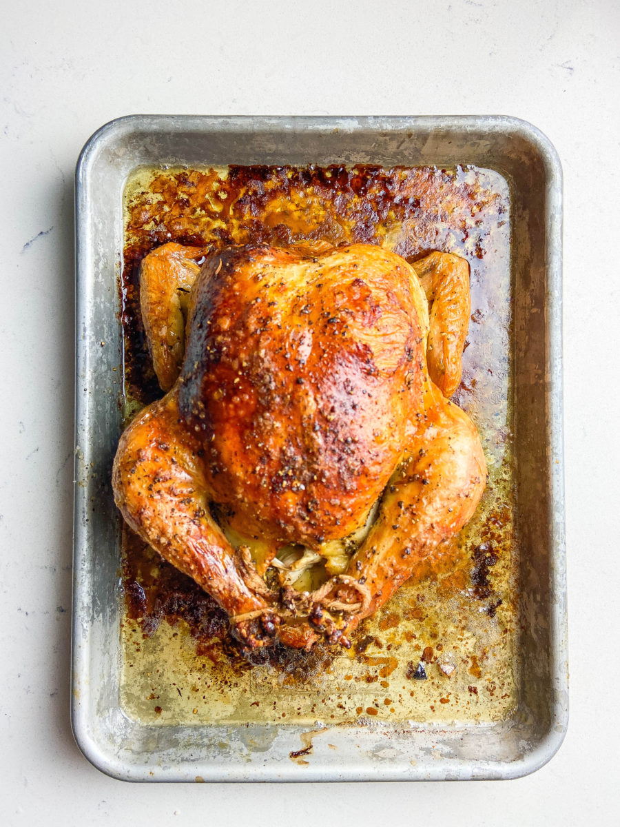Oven Roasted Whole Chicken - Life's Ambrosia