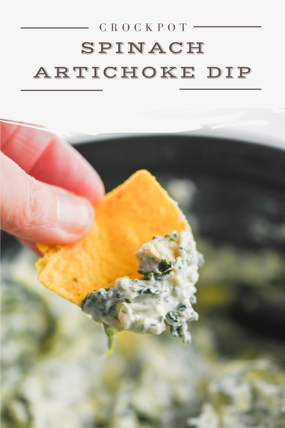 Crockpot Spinach Artichoke Dip Life S Ambrosia