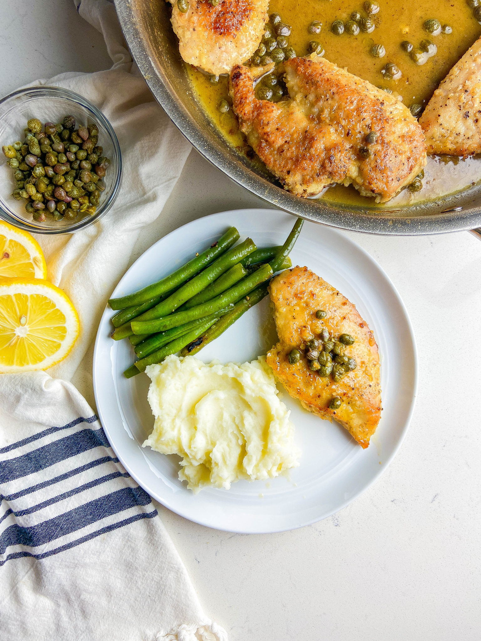 Easy Lemon Chicken Piccata Recipe | Life's Ambrosia