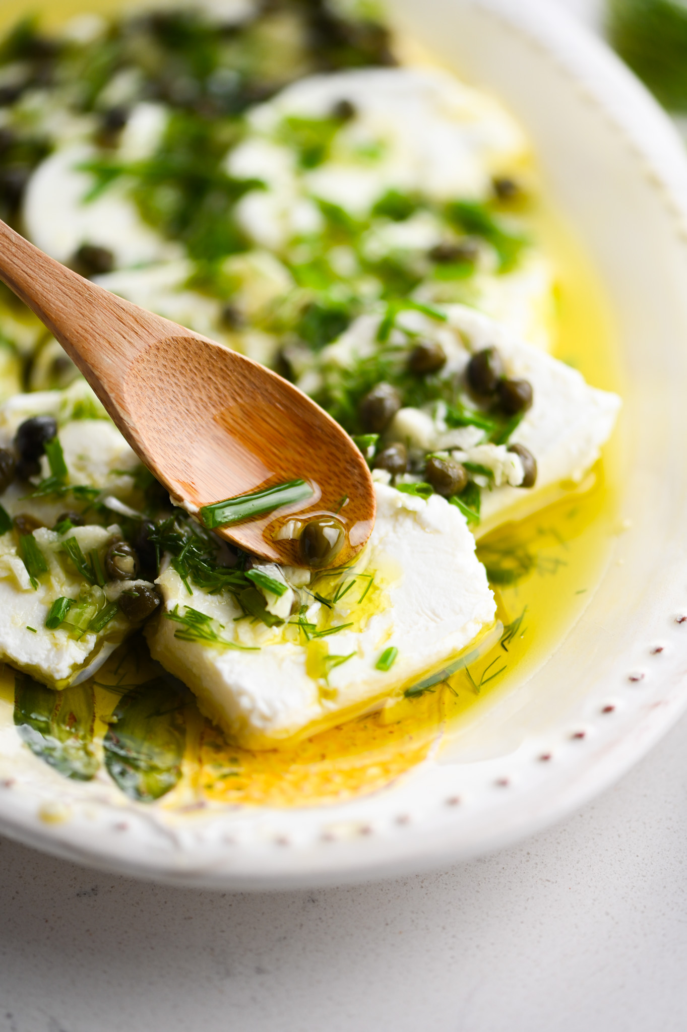 Herb Marinated Goat Cheese