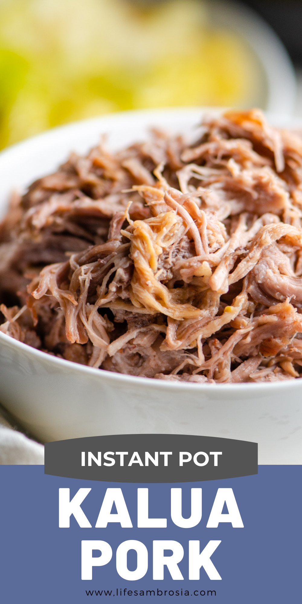 Instant Pot (Pressure Cooker) Kalua Pork Recipe Life's Ambrosia