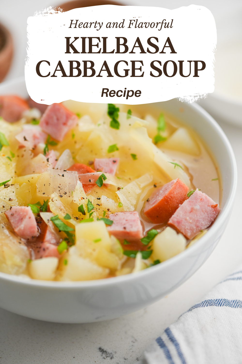 Kielbasa Cabbage Soup - Life's Ambrosia