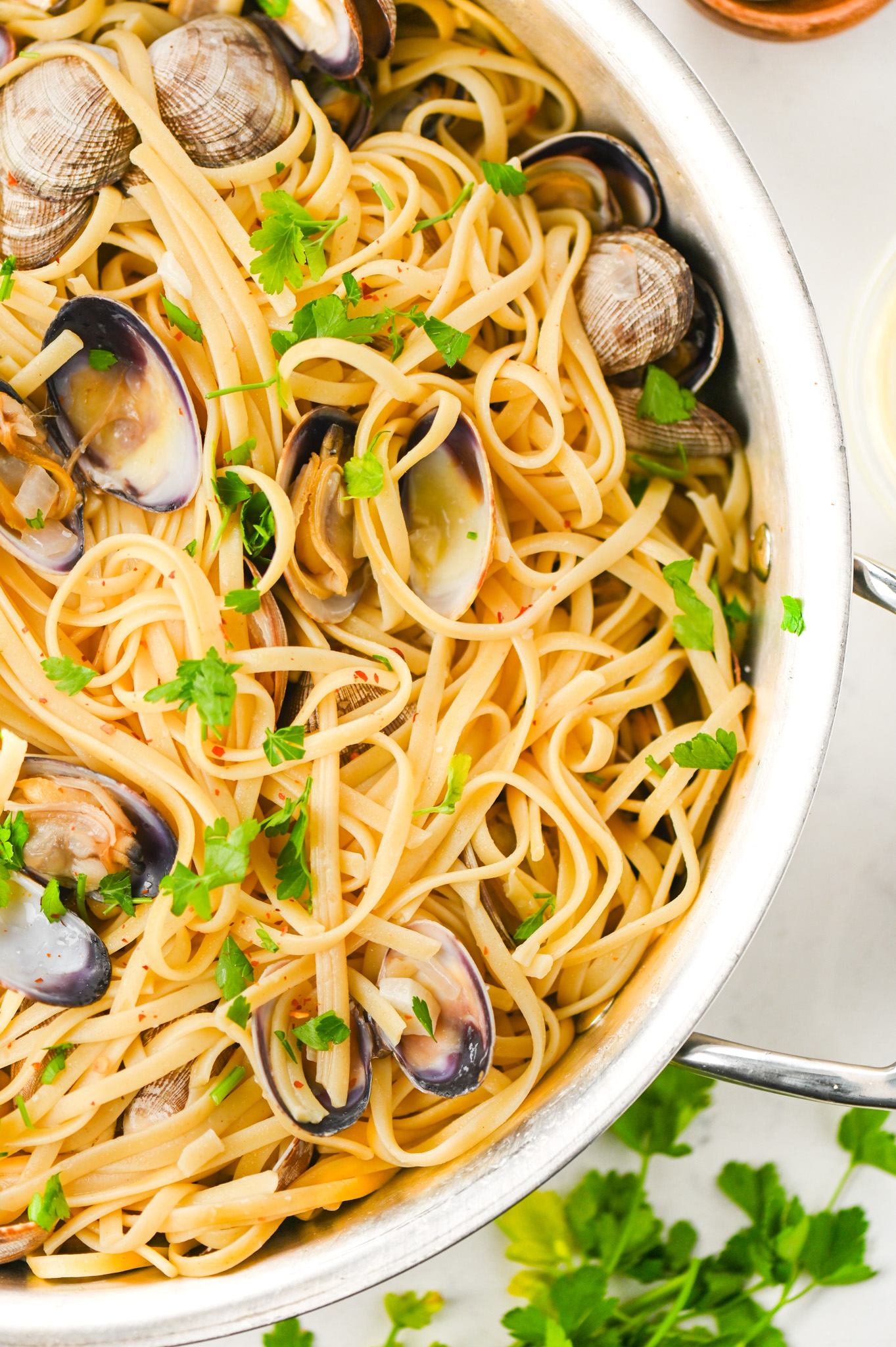 Linguine with Clams Recipe | Life's Ambrosia