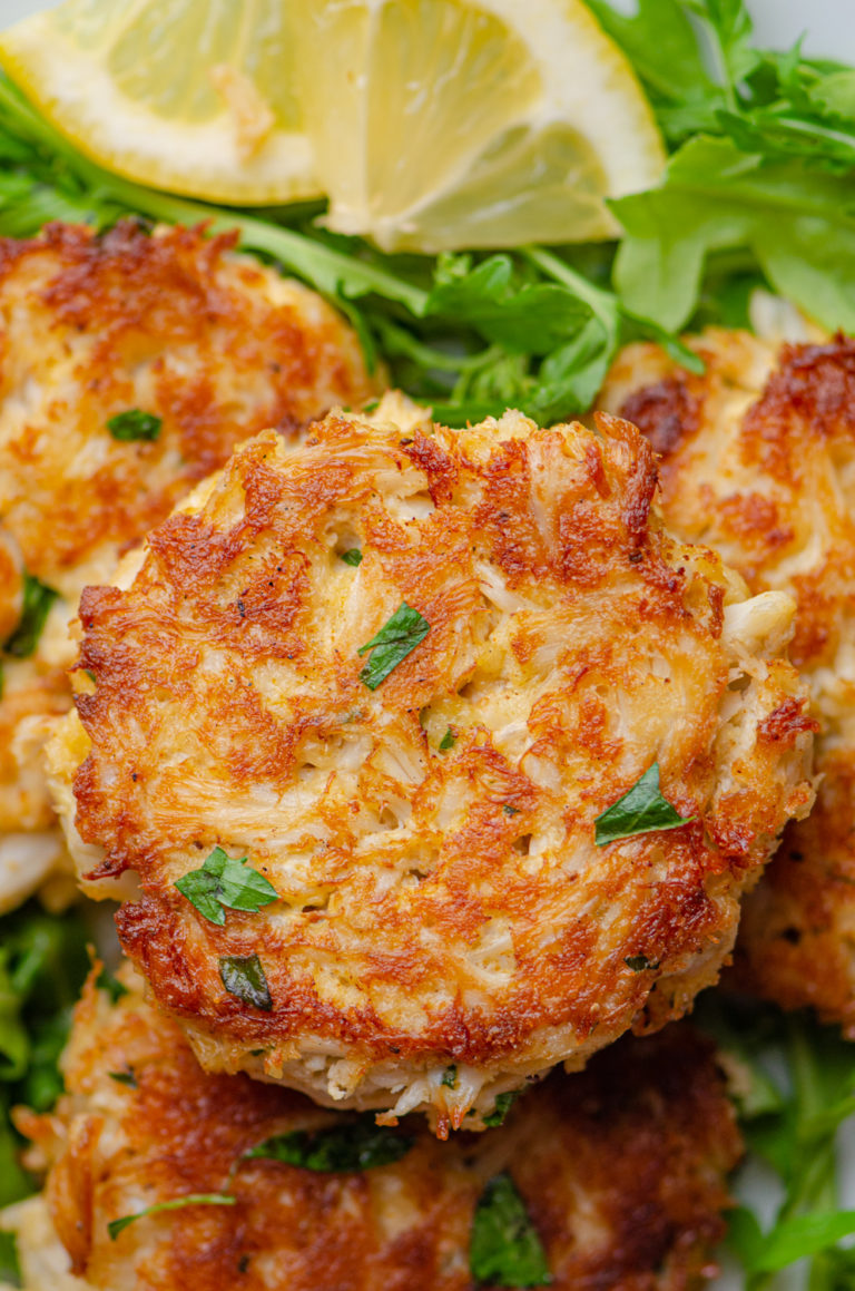 Maryland Crab Cakes with Little Filler | Life's Ambrosia