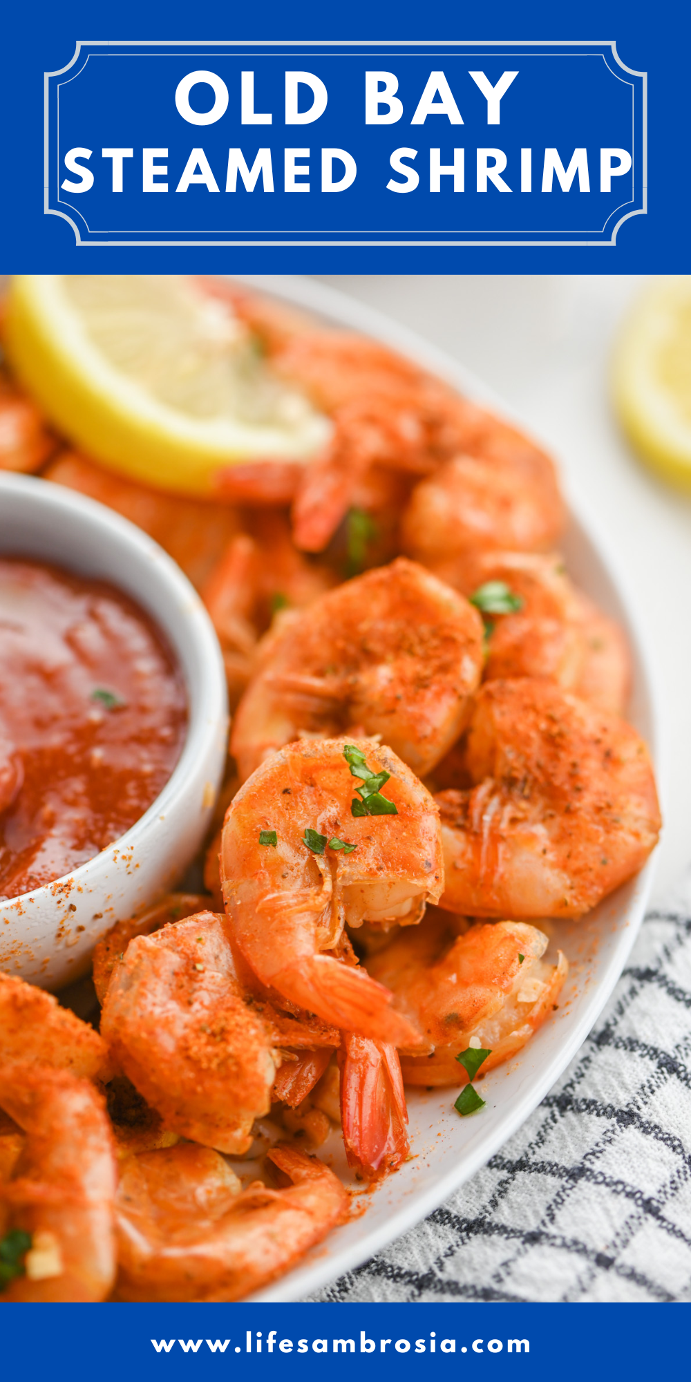 Old Bay Steamed Shrimp Recipe - Life's Ambrosia