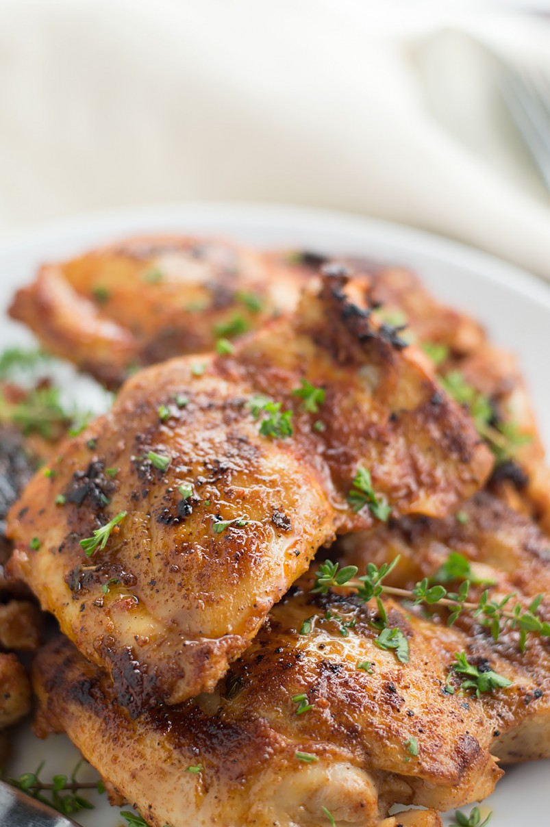 Smoky and Spicy Paprika Grilled Chicken - Life's Ambrosia