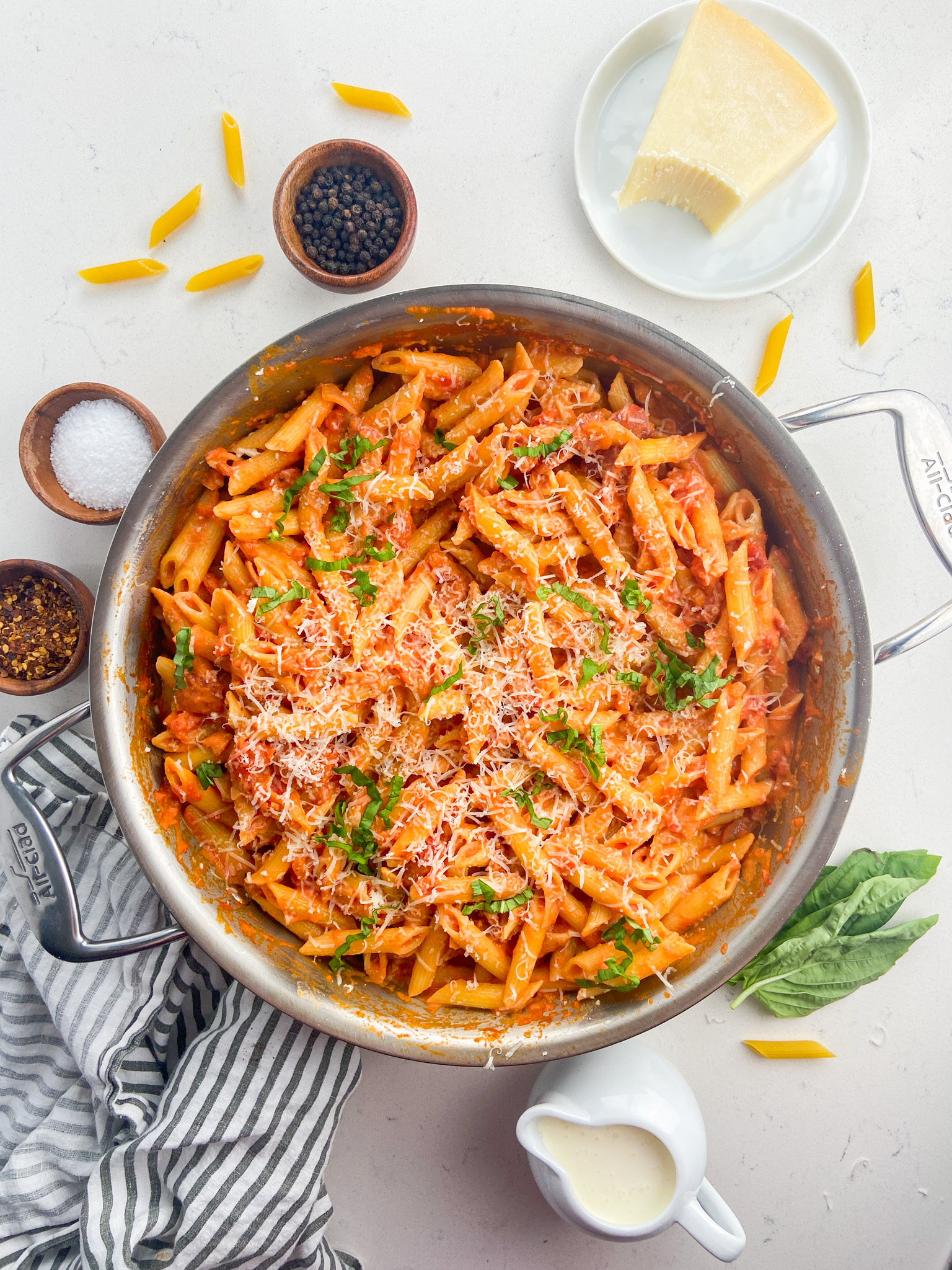 Penne Alla Vodka Recipe | Life's Ambrosia