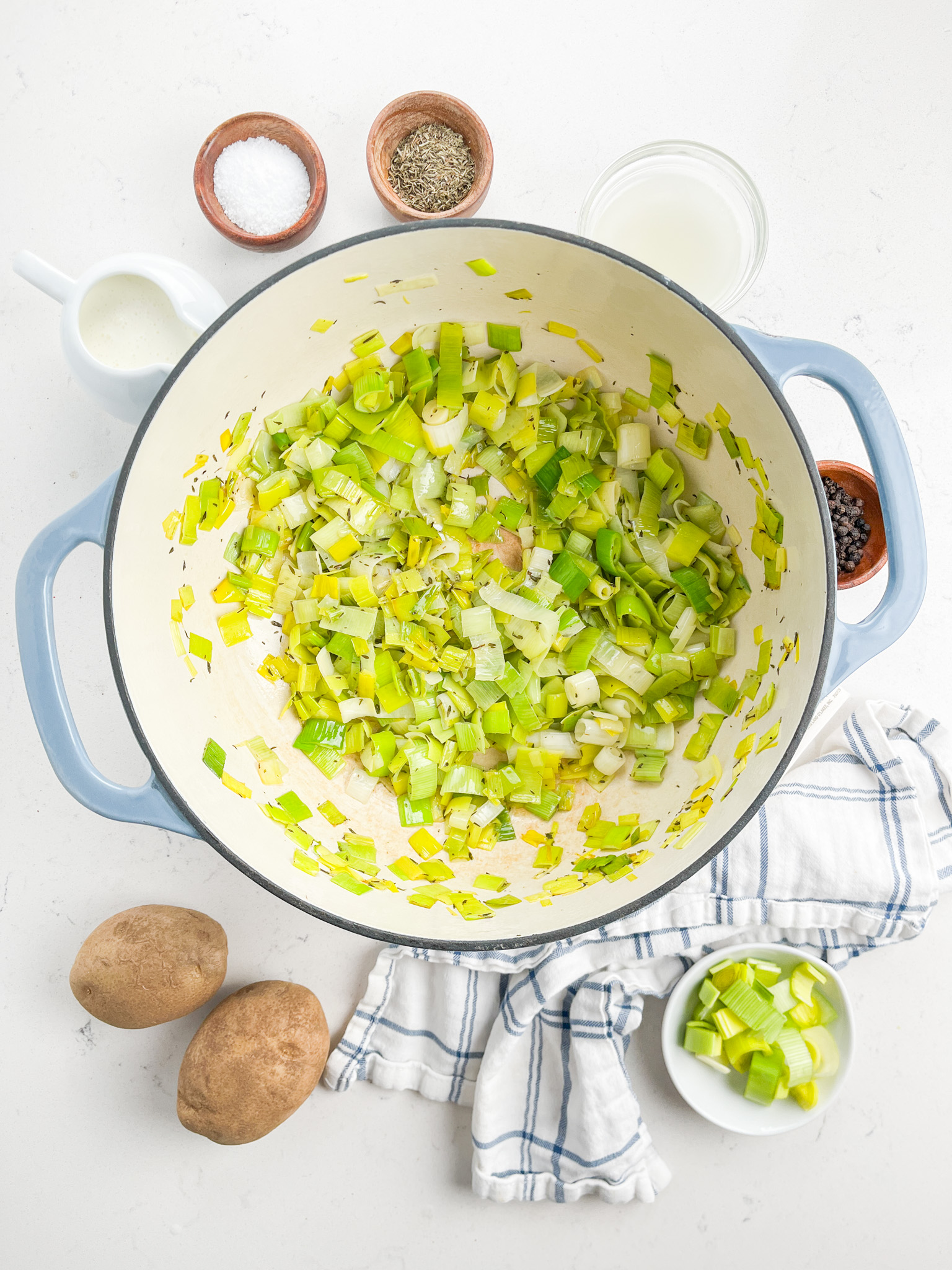 Potato Leek Soup Recipe | Life's Ambrosia