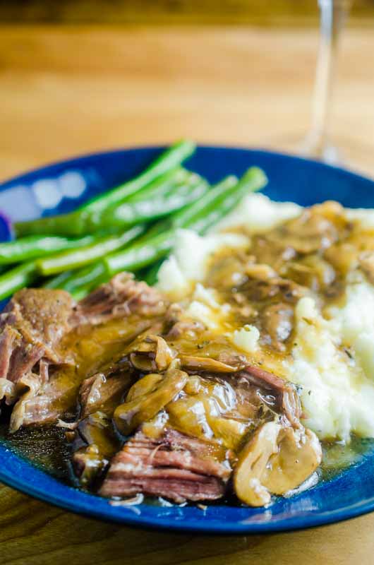 Pressure Cooker Pot Roast With Mashed Potatoes - Recipes