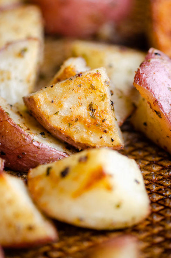Roasted Red Potatoes How To Bake Red Potatoes Lifes Ambrosia 