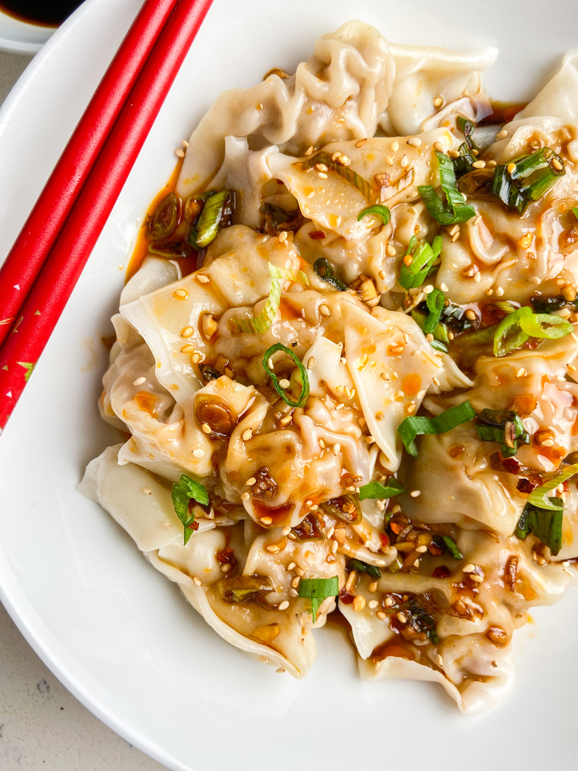 Spicy Wontons in Chilli Sauce - Din Tai Fung!