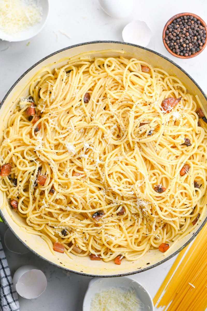 Spaghetti Carbonara - Life's Ambrosia
