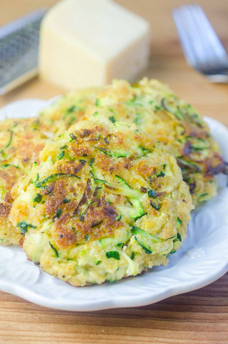 Zucchini Cakes Recipe - Zucchini Fritters- Life's Ambrosia