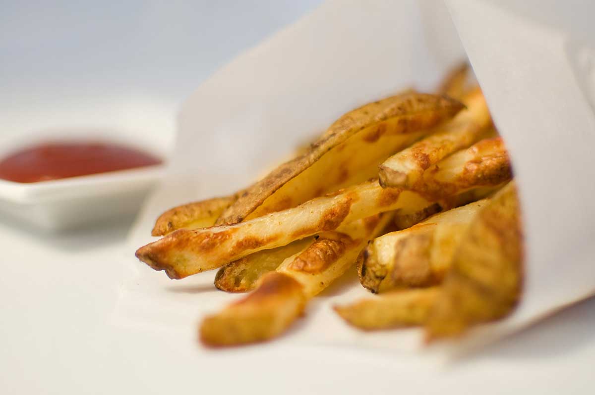 Shoestring French Fries - Dinner, then Dessert