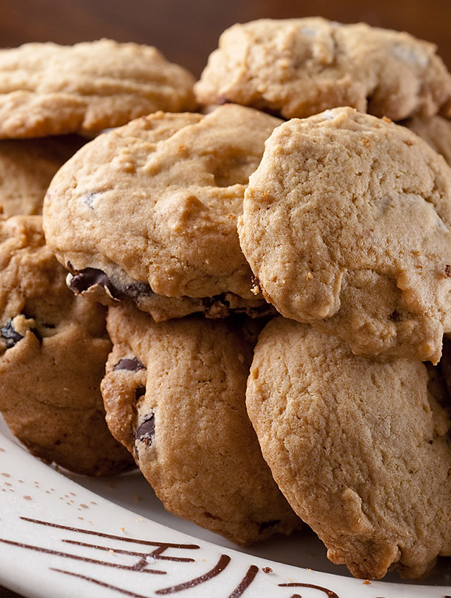 Dark Chocolate Chip and Cherry Cookies