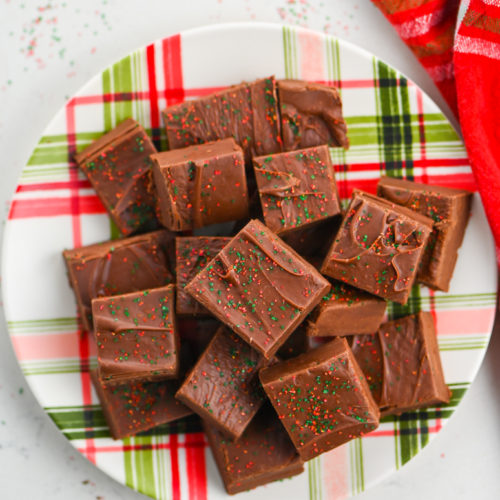 3 Ingredient Fudge - Life's Ambrosia