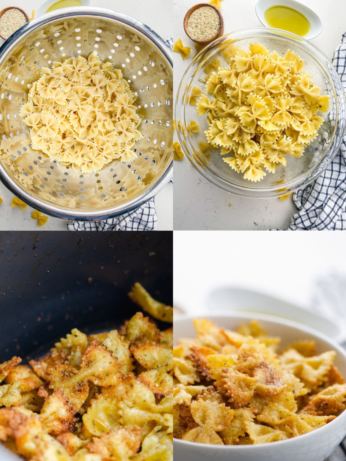 Easy Air Fryer Pasta Chips Recipe | Only 3 Ingredients! | Life's Ambrosia