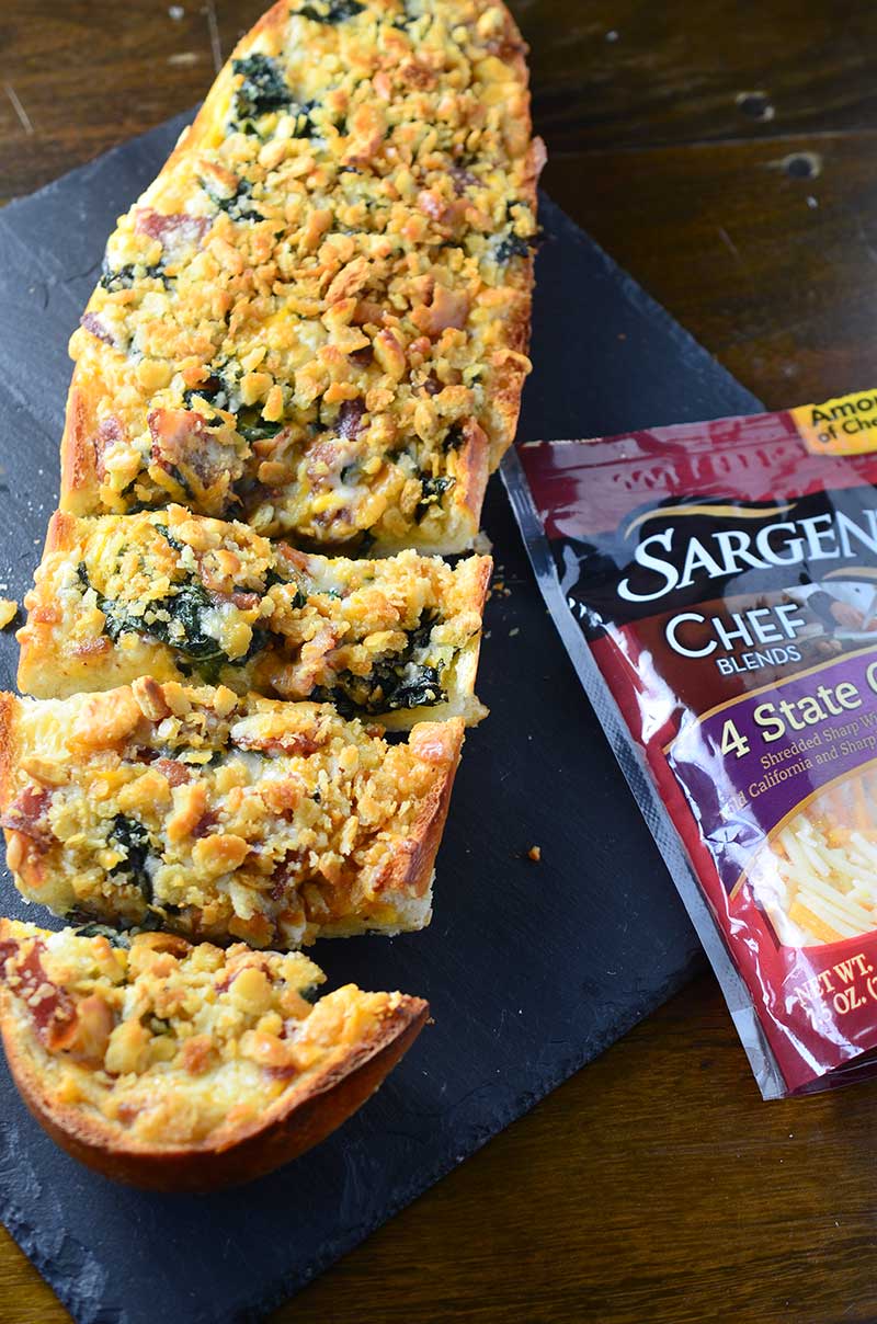 Bacon And Kale Cheese Bread - Life's Ambrosia