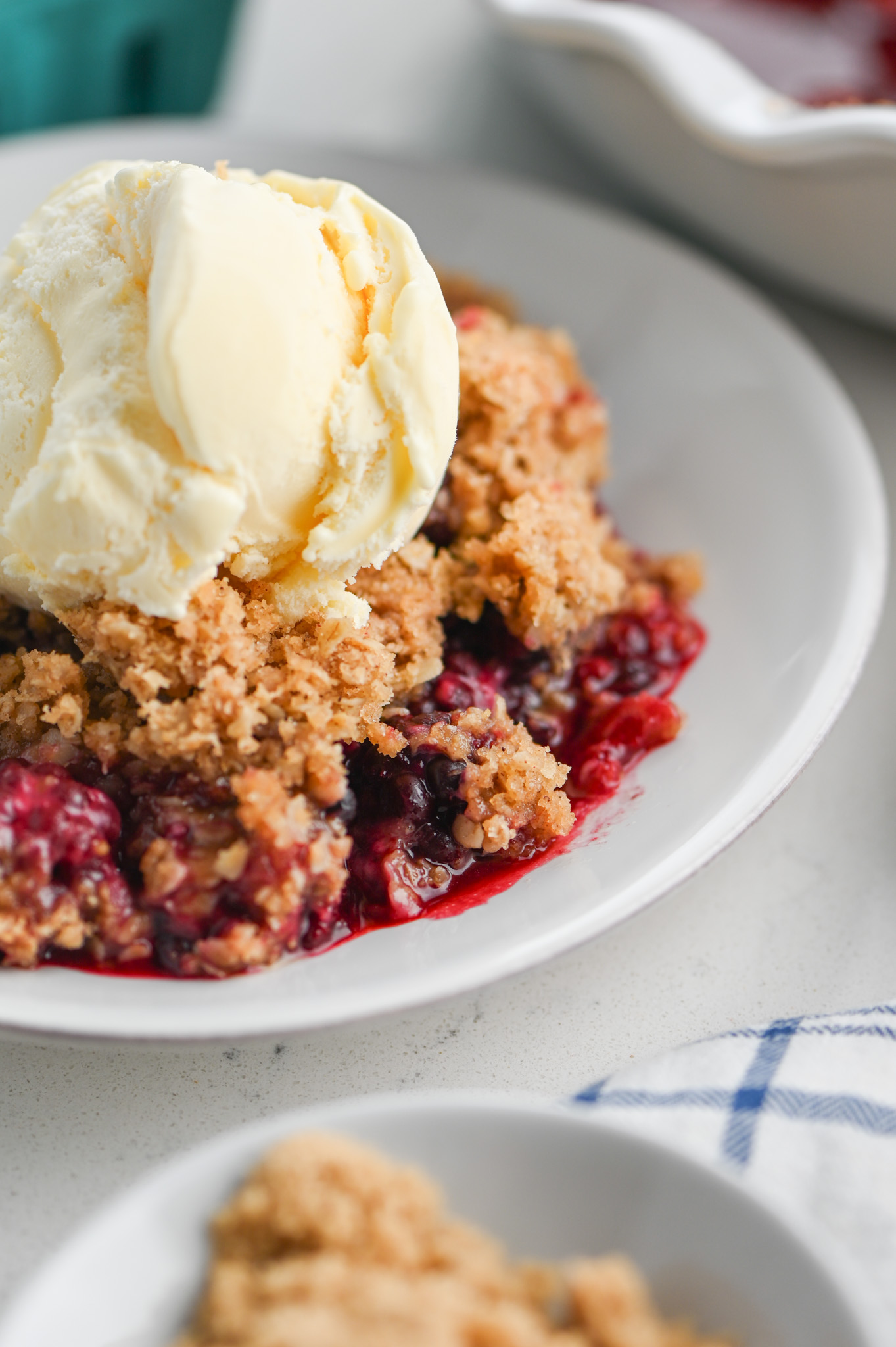 Blackberry Crisp Recipe | Life's Ambrosia