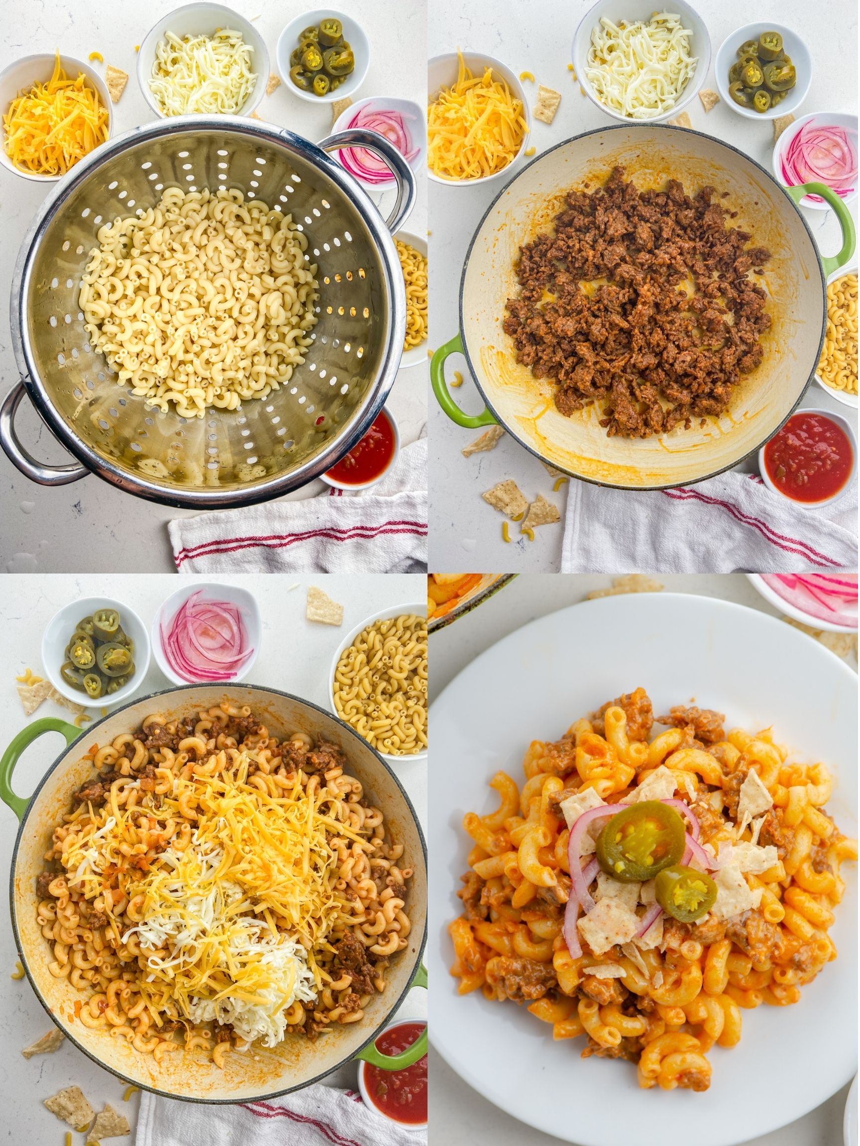 Cheesy Taco Pasta Recipe - Life's Ambrosia