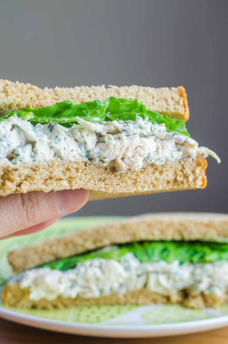 Creamy Dill Chicken Salad - Life's Ambrosia