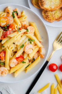 Creamy Shrimp Pasta Recipe Life S Ambrosia