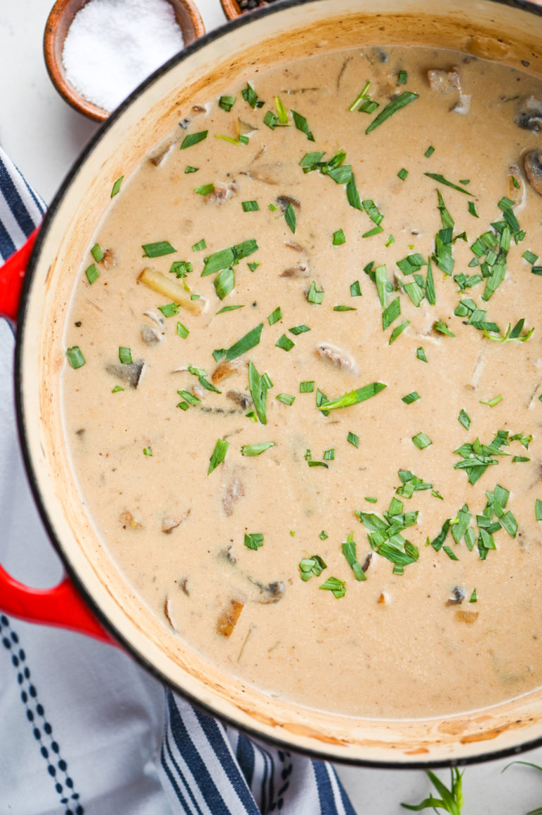 Creamy Steak And Mushroom Soup Lifes Ambrosia