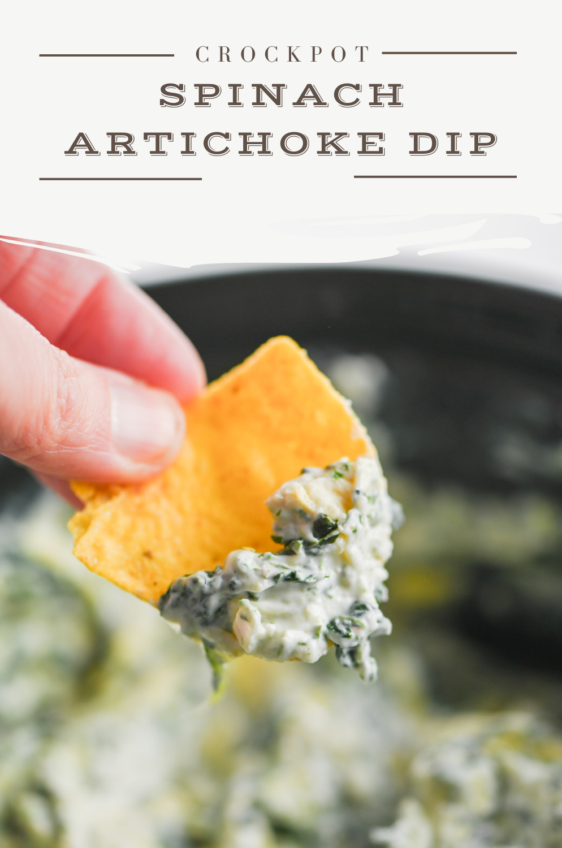 Crockpot Spinach Artichoke Dip - Life's Ambrosia