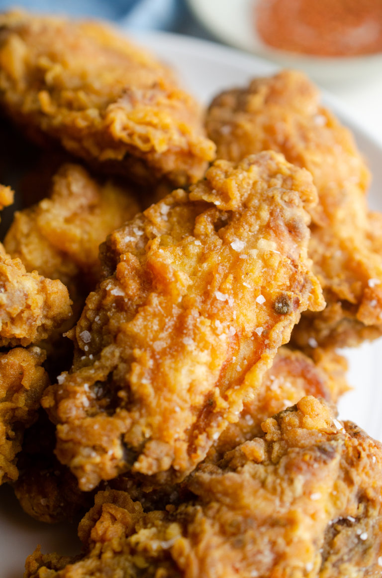 Deep Fried Chicken Wings Recipe | Life's Ambrosia