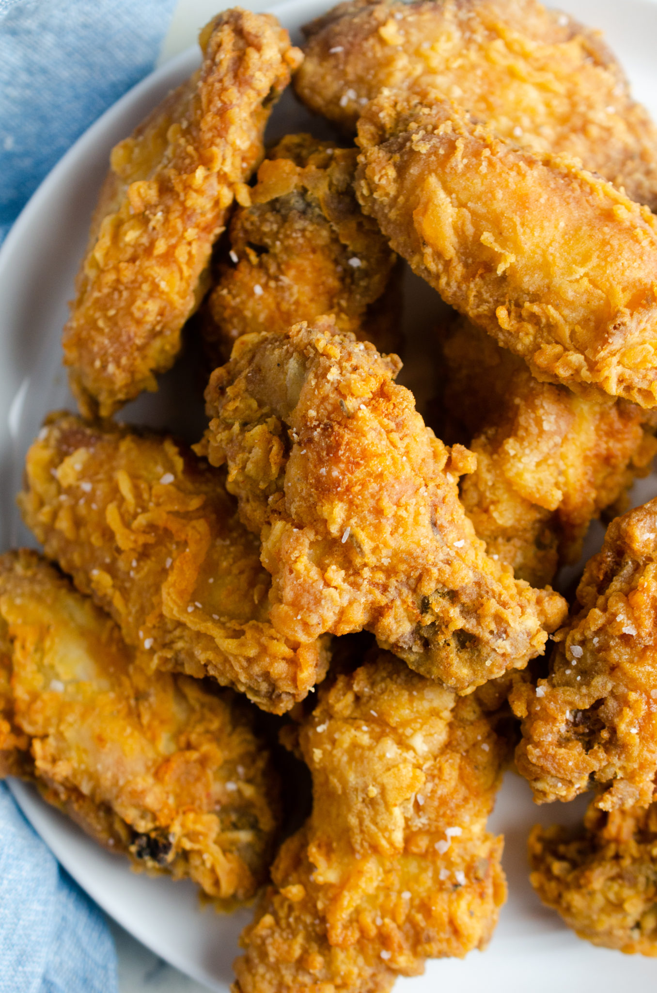Deep Fried Chicken Wings Recipe | Life's Ambrosia
