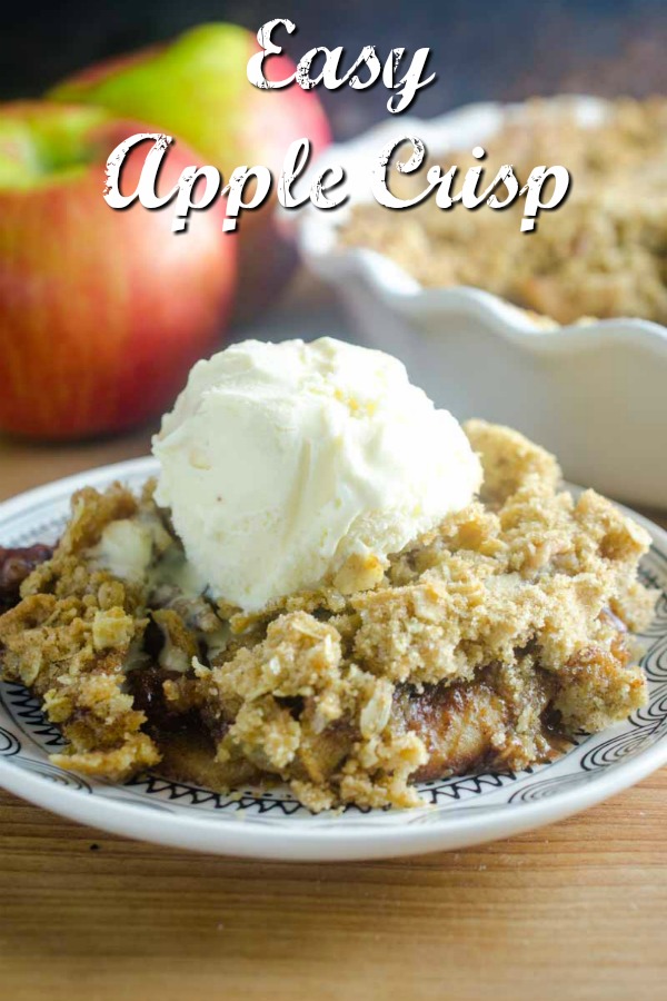 Easy Apple Crisp Recipe| How to make Apple Crisp | Life's Ambrosia