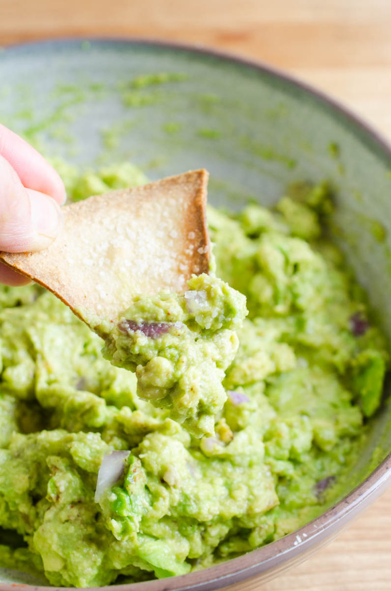 Fresh Easy Guacamole Recipe Lifes Ambrosia 5740